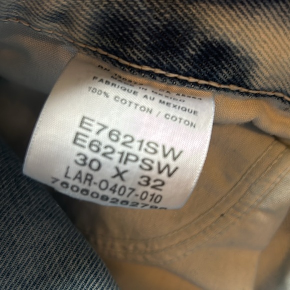 Reworked Rustler Jeans 30X32 - Picture 5 of 5